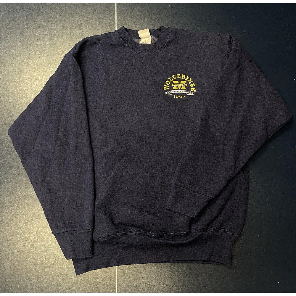University of Michigan 1997 National Championship Sweatshirt Size L Football